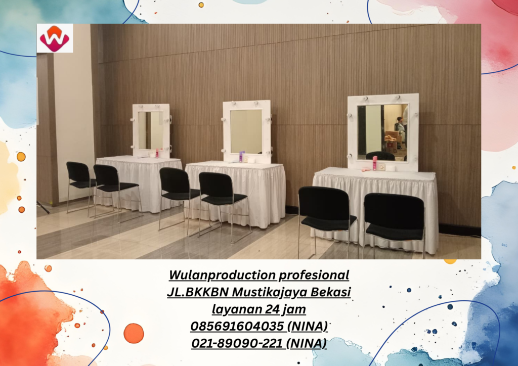 Rental MEJA RIAS Putih Cikarang