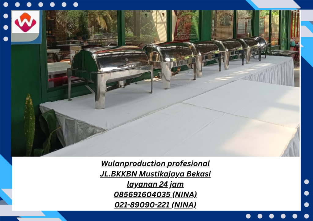 Sewa Alat dan Perlengkapan CATERING Lengkap Menteng Jakarta Selatan