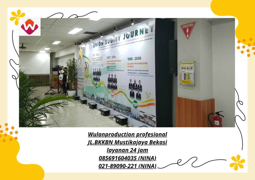 Sewa BACKDROP Berkualitas Gratis Ongkir Bekasi