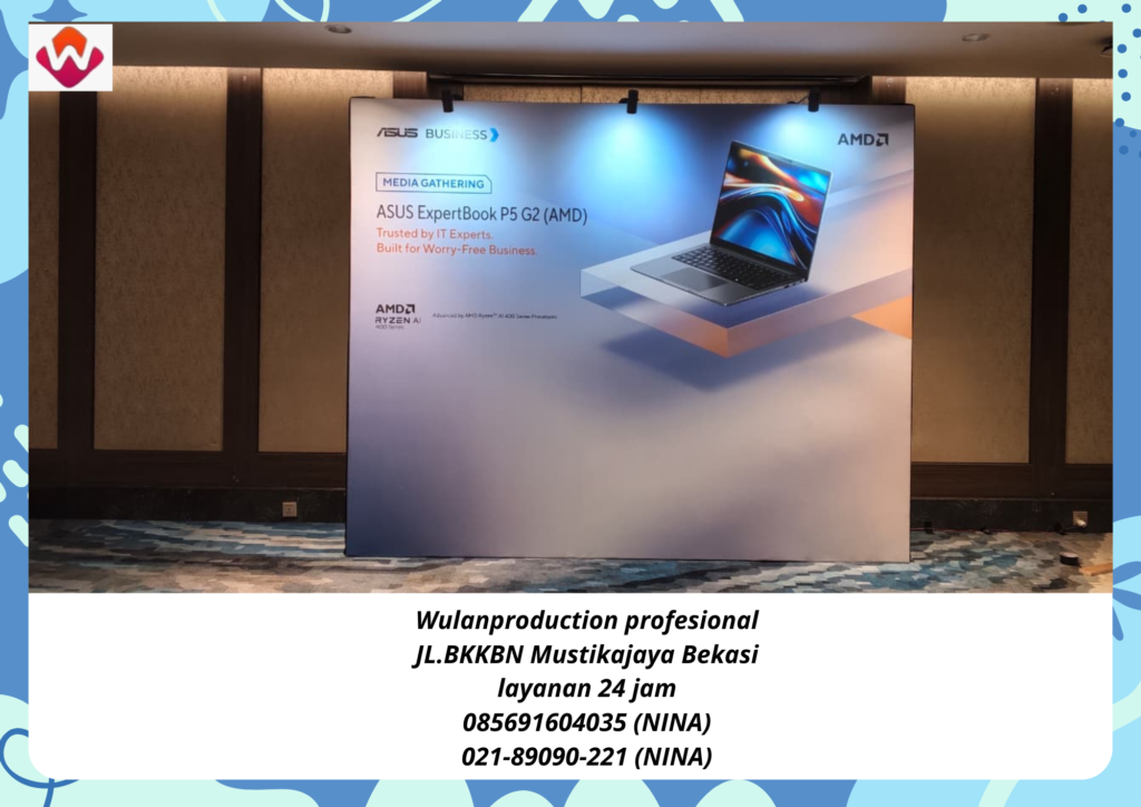 Sewa BACKDROP Event Hotel Ashley tanah Abang