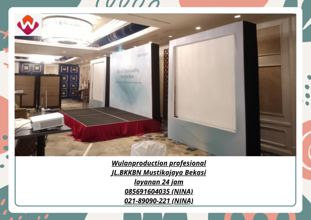 Sewa BACKDROP Photo Booth LED FRAME Cikarang