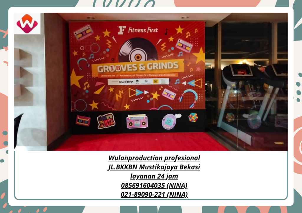 Sewa BACKDROP Photo Booth LED FRAME Cikarang