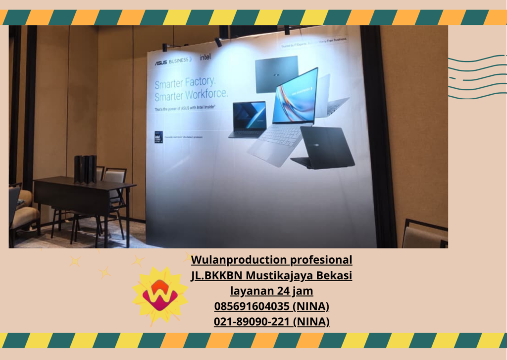 Sewa Backdrop Hasil Terbaik Area Jakarta Bekasi 