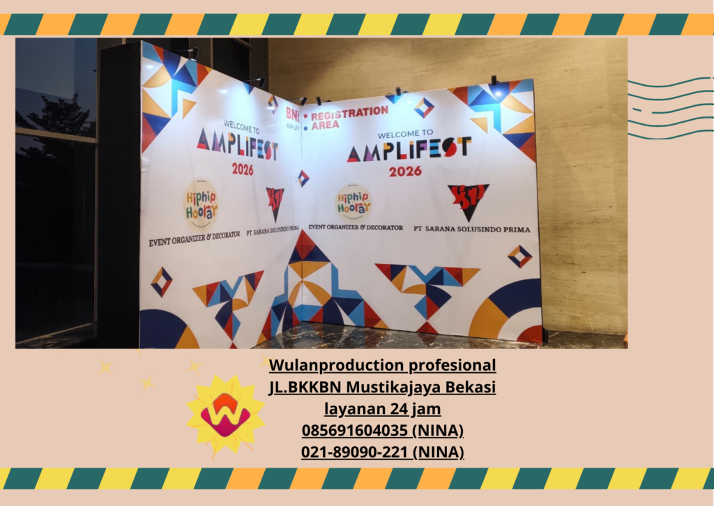 Sewa Backdrop Hasil Terbaik Area Jakarta Bekasi 