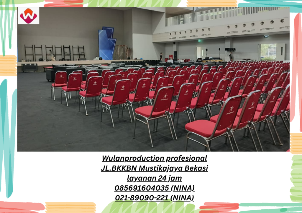 Sewa KURSI Event Stainless dan MEJA KOTAK Cikarang