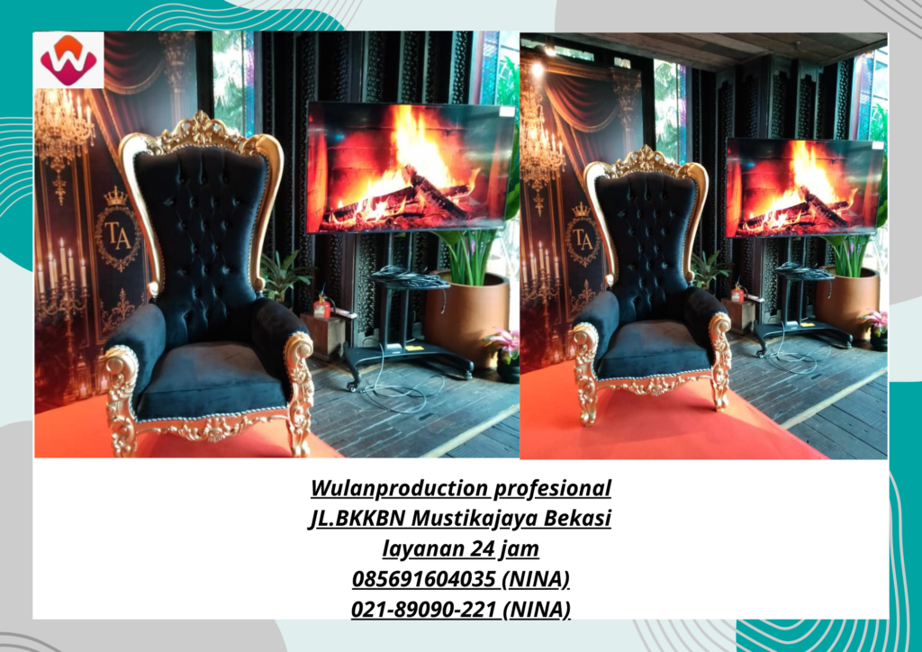 Sewa KURSI SYAHRINI Hitam Hotel Sudirman Jakarta