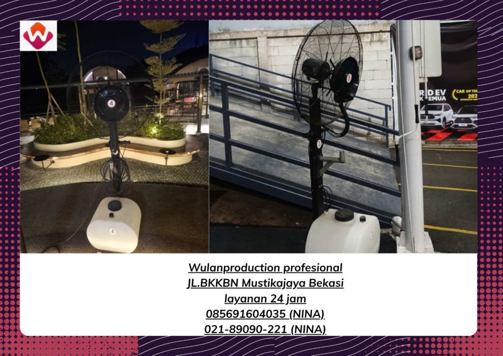 Sewa MISTY FAN KIPAS BLOWER UAP AIR Jakarta Barat