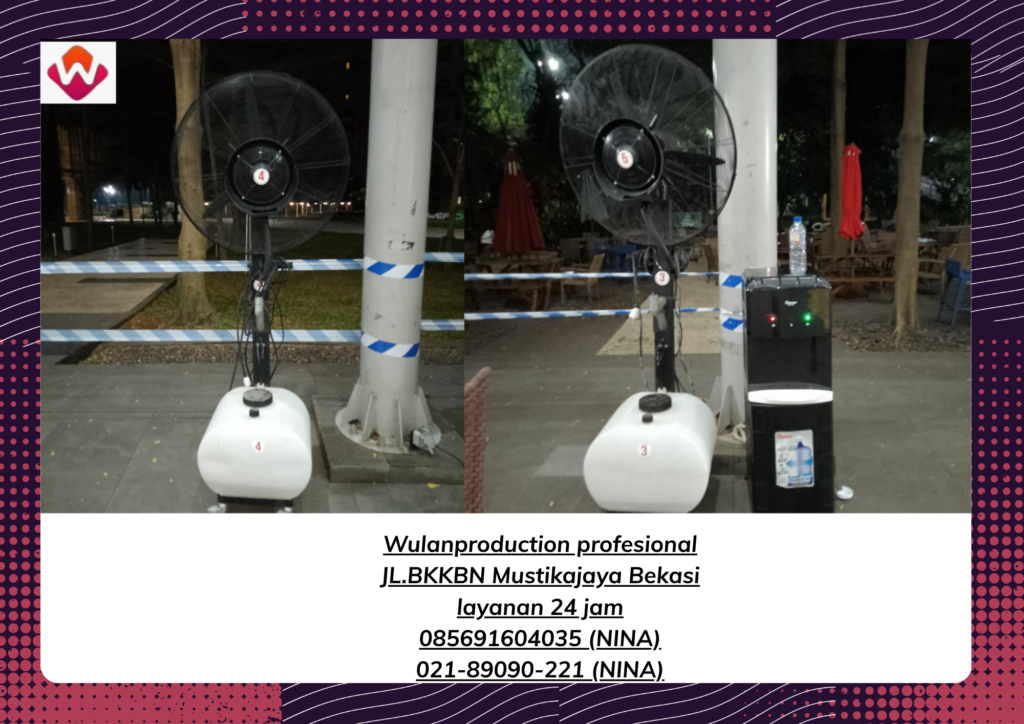 Sewa MISTY FAN KIPAS BLOWER UAP AIR Jakarta Barat
