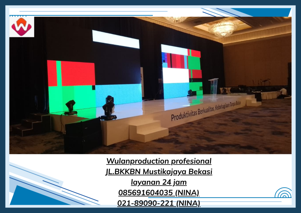Sewa PANGGUNG STAGE MELAMINTO PODIUM ACRYLIC Senayan Jakarta
