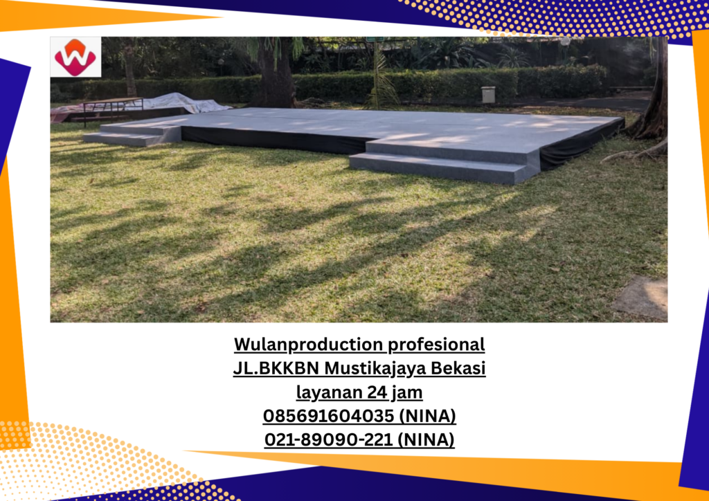 Sewa PANGGUNG Stage KARPET Buana BSD Tangerang 