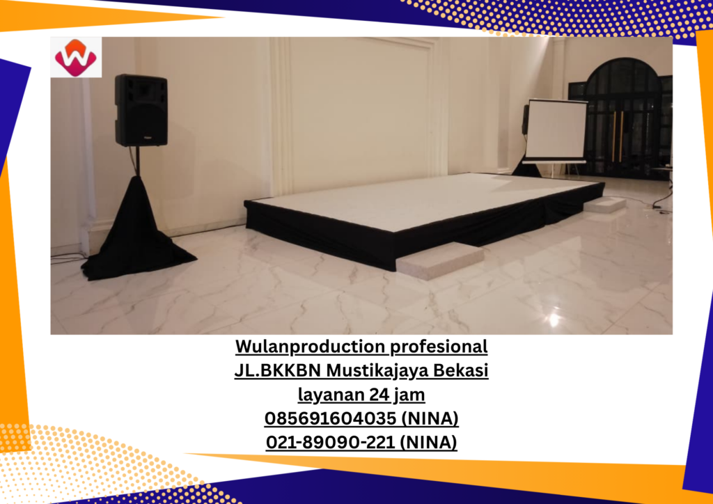 Sewa PANGGUNG Stage KARPET Buana BSD Tangerang 