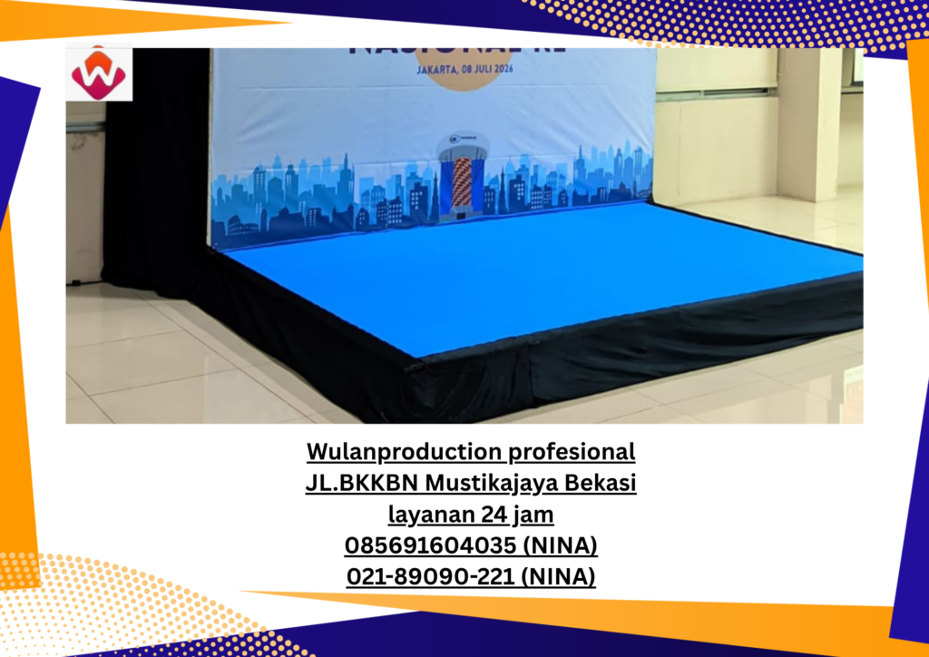 Sewa PANGGUNG Stage KARPET Buana BSD Tangerang 