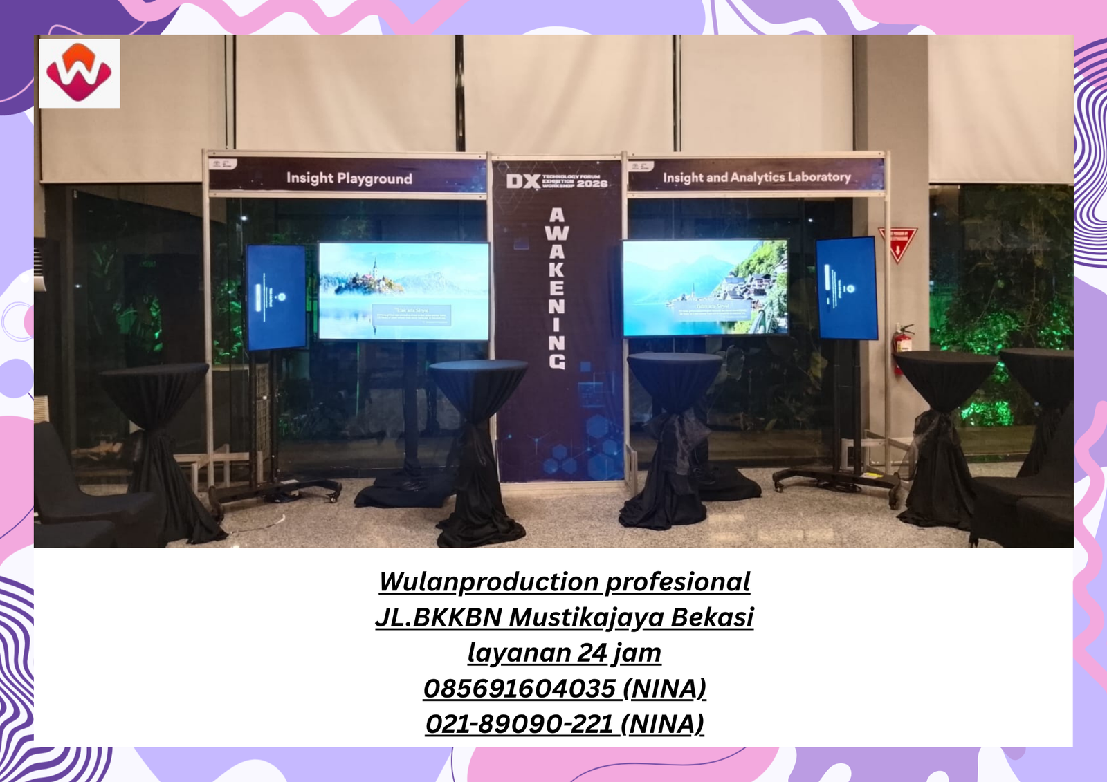 Sewa PARTISI Plus BANNER PARTISI Karawang