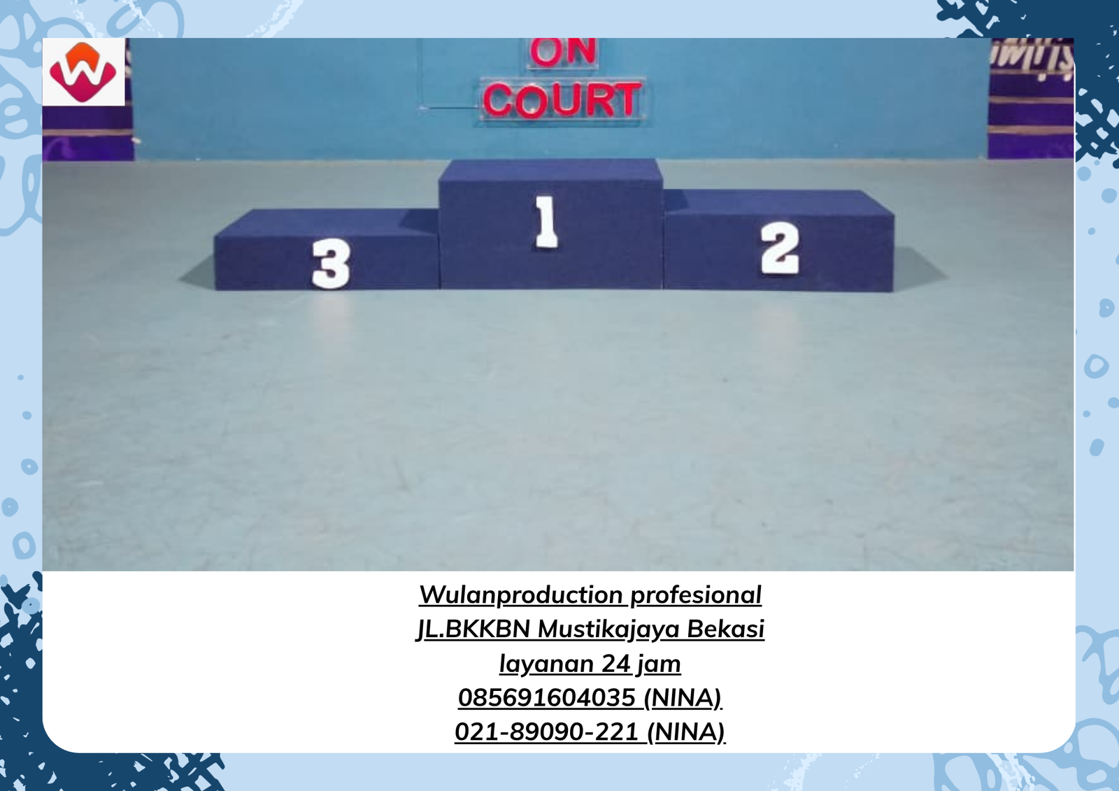 Sewa PODIUM JUARA Area Jakarta