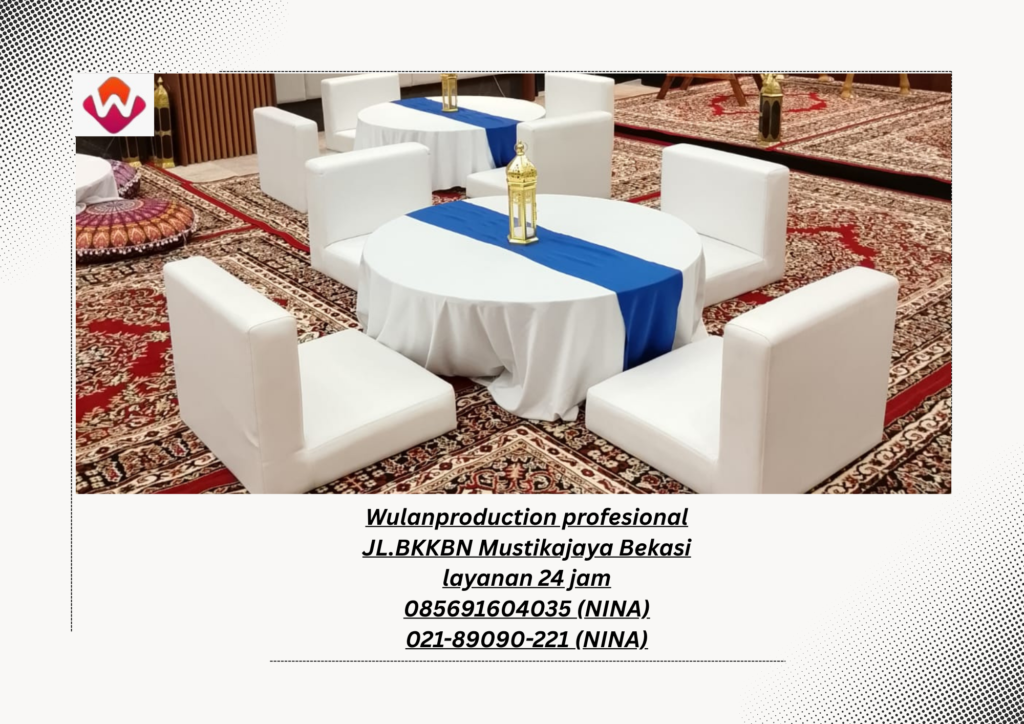 Sewa SOFA LESEHAN Putih Jakarta
