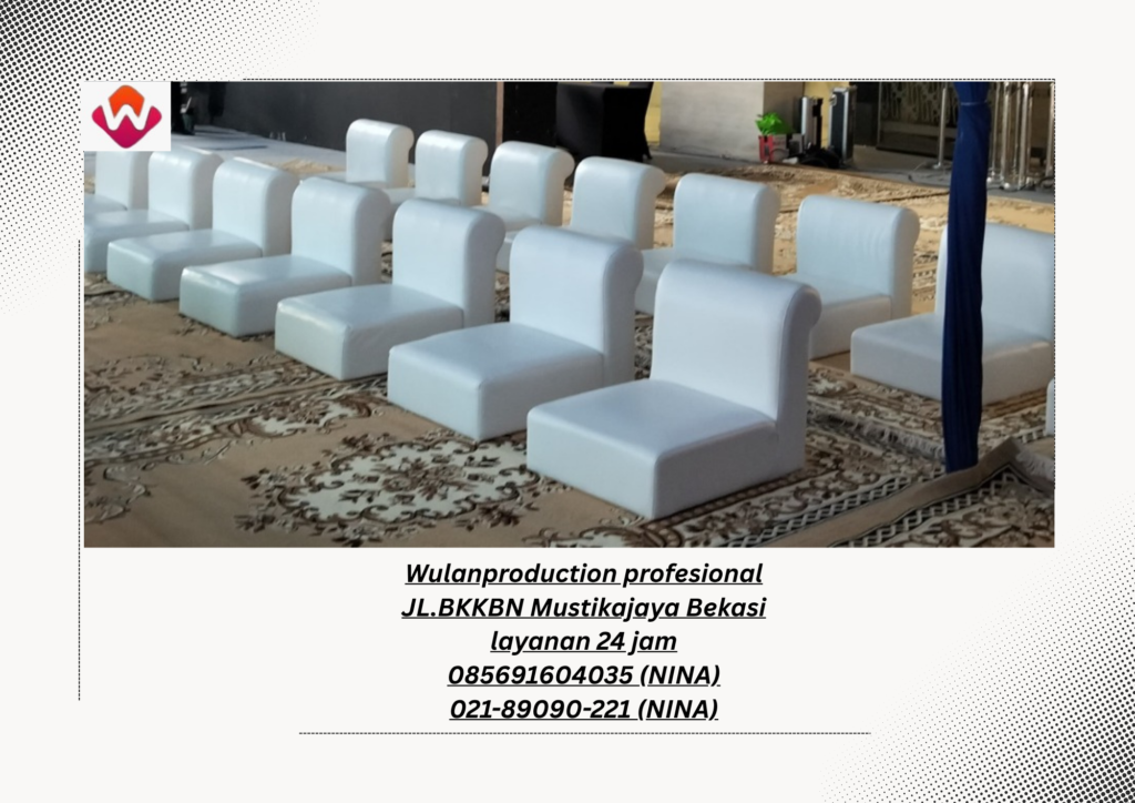 Sewa SOFA LESEHAN Putih Jakarta