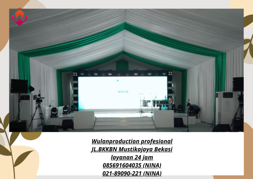 Sewa STAGE MELAMINTO Putih BSD