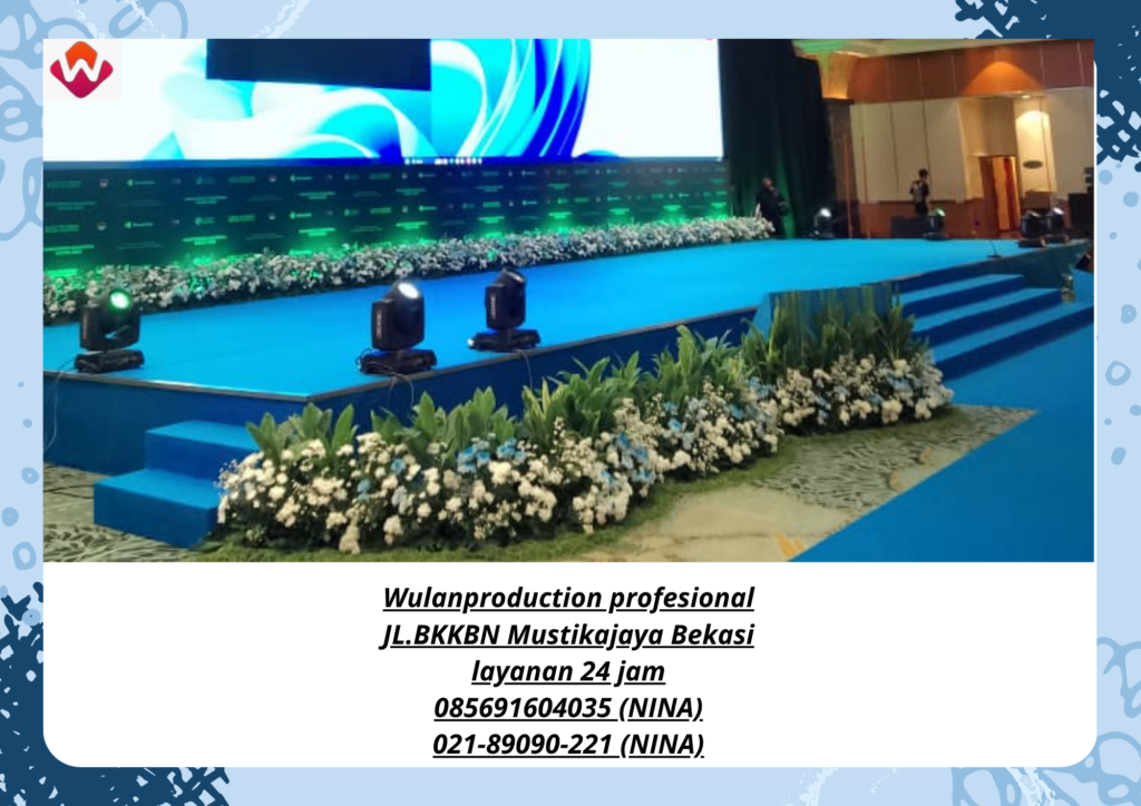 Sewa Set Murah PANGGUNG BACKDROP MINI GARDEN Bekasi