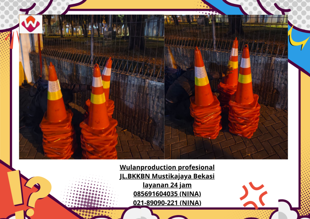 Sewa TRAFFIC CONE Event SMA Santa Ursula BSD Tangerang 