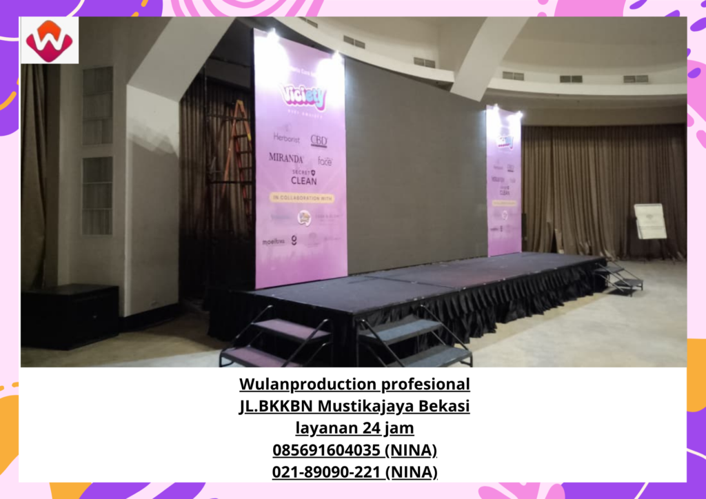 Rental BACKDROP WINGS LAMPU SPOT LIGHT Jakarta Pusat 