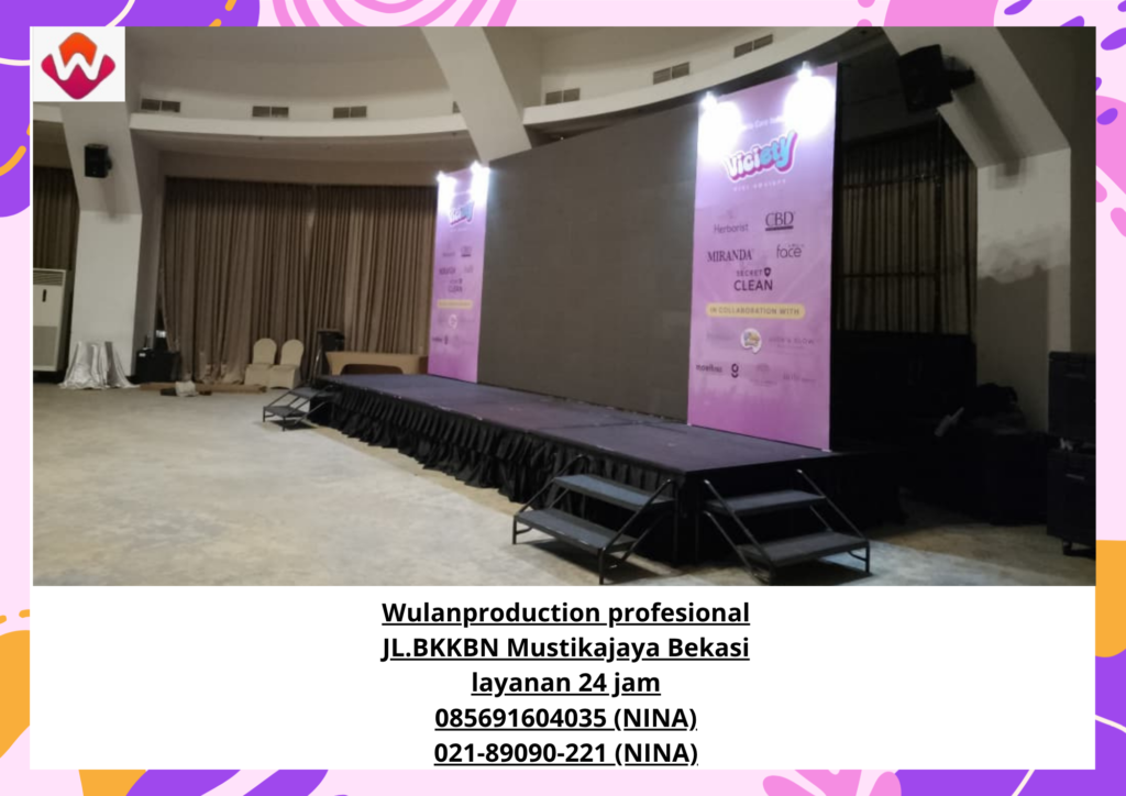 Rental BACKDROP WINGS LAMPU SPOT LIGHT Jakarta Pusat 