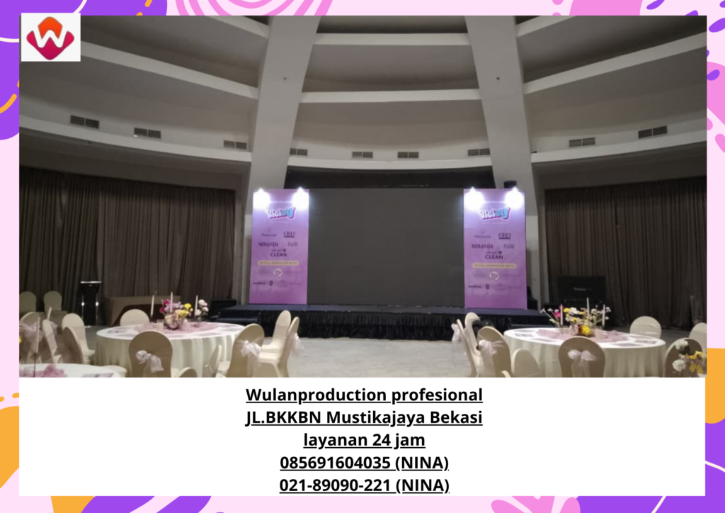 Rental BACKDROP WINGS LAMPU SPOT LIGHT Jakarta Pusat 