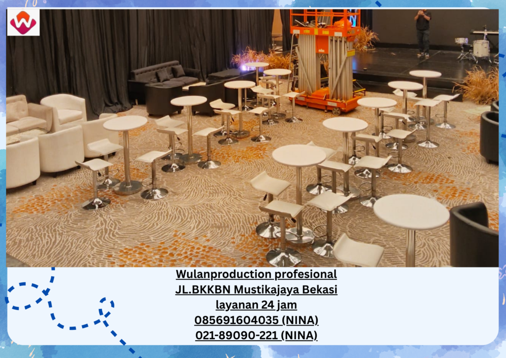 Rental BARSTOOL Putih Jakarta Pusat