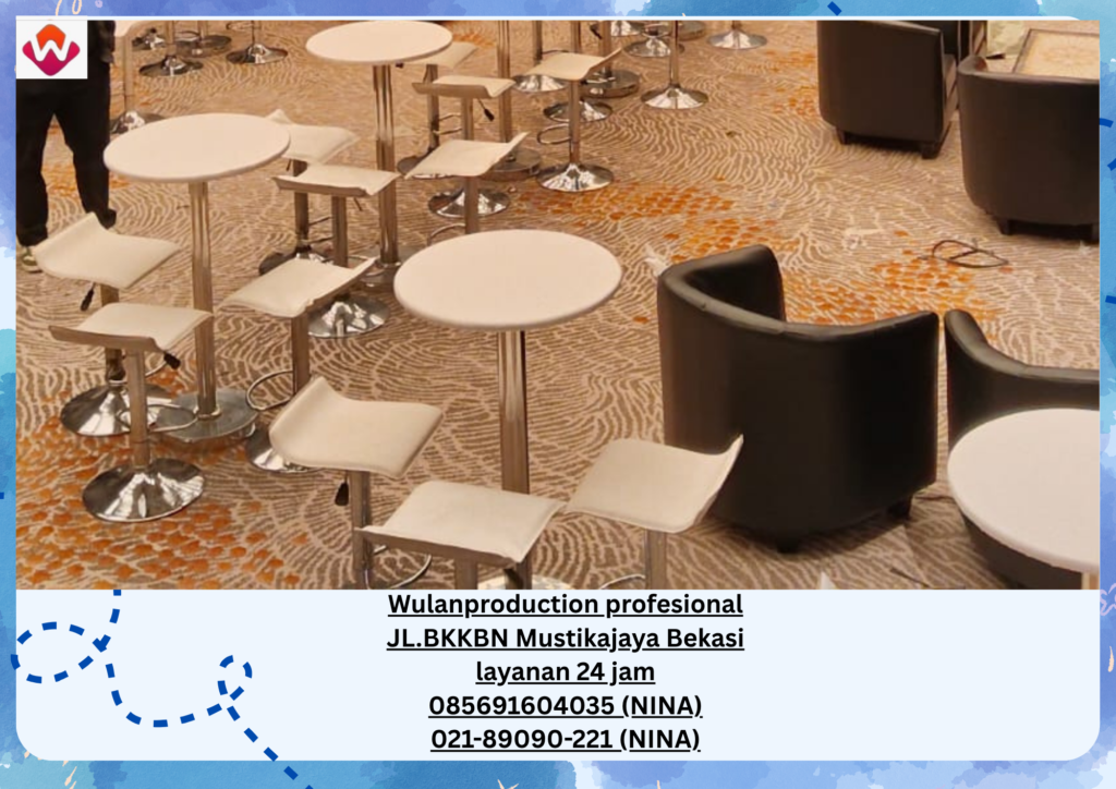 Rental BARSTOOL Putih Jakarta Pusat