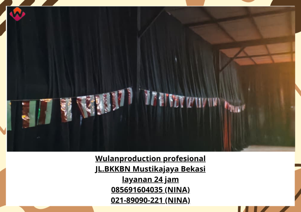 Rental BLACK CURTAIN Jatimulya Bekasi
