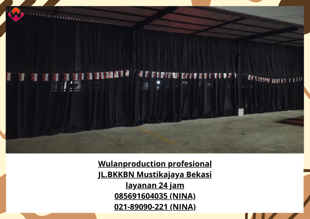 Rental BLACK CURTAIN Jatimulya Bekasi