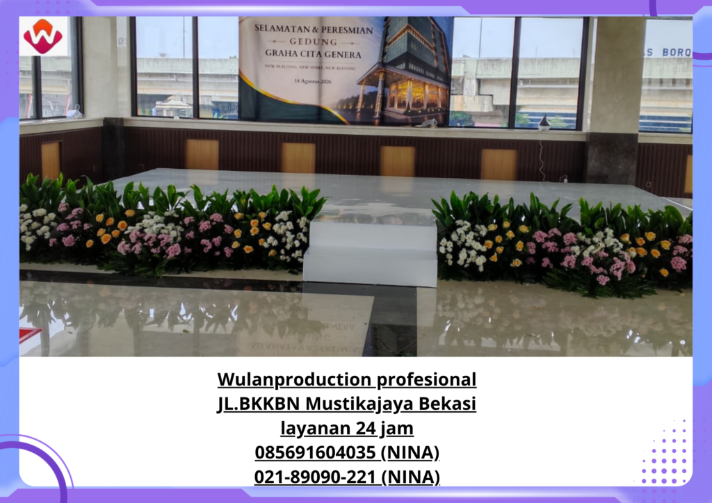 Rental PANGGUNG MELAMINTO Event PT.bangun Mitra Jaya Kalimalang