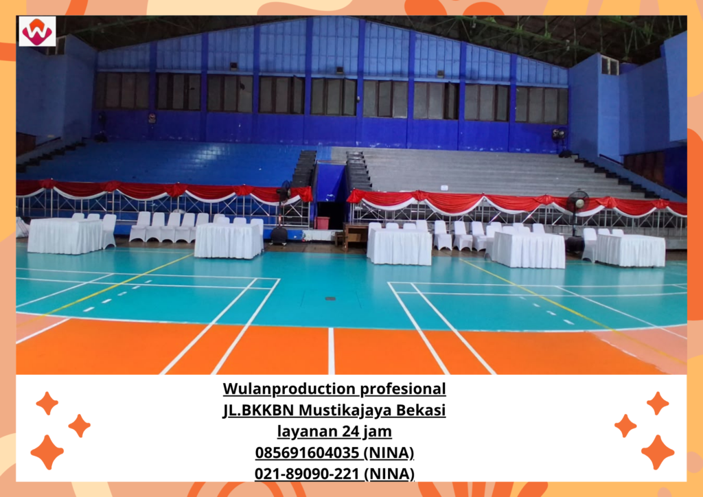 Rental TIRAI MEJA PANGGUNG BACKDROP KURSI Tanjung Priok