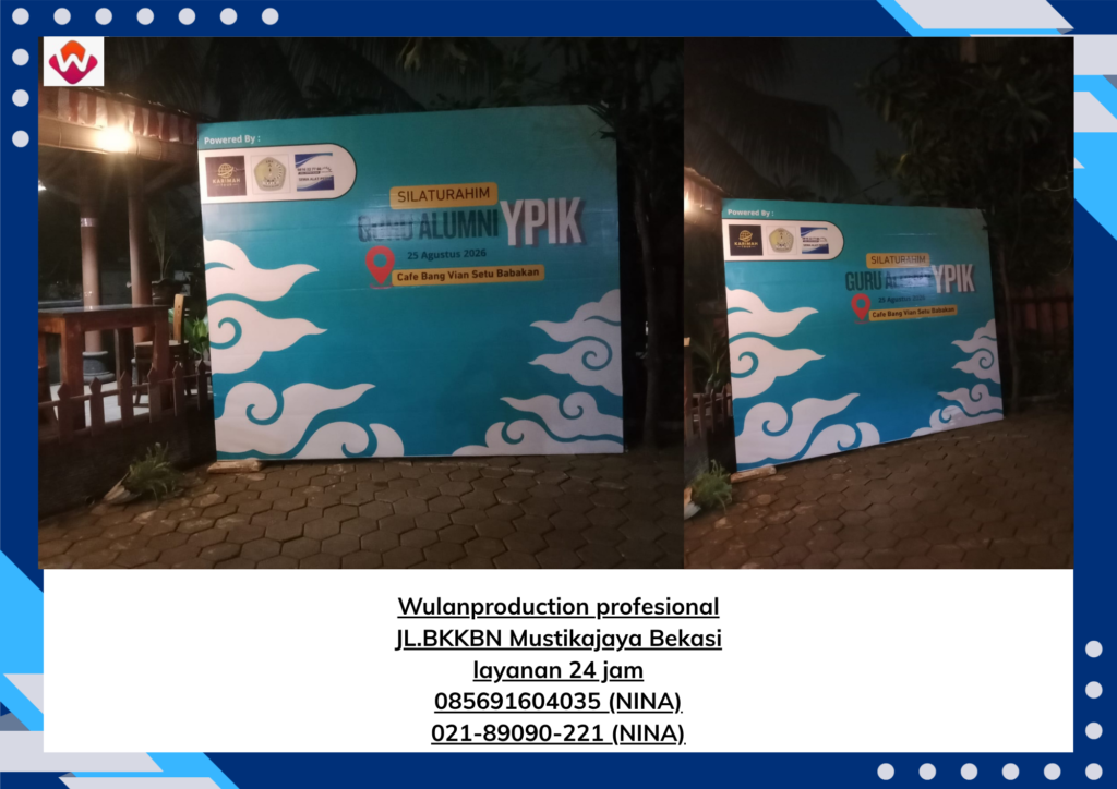 Sewa BACKDROP UKURAN 2.5x3 Wilayah Jakarta