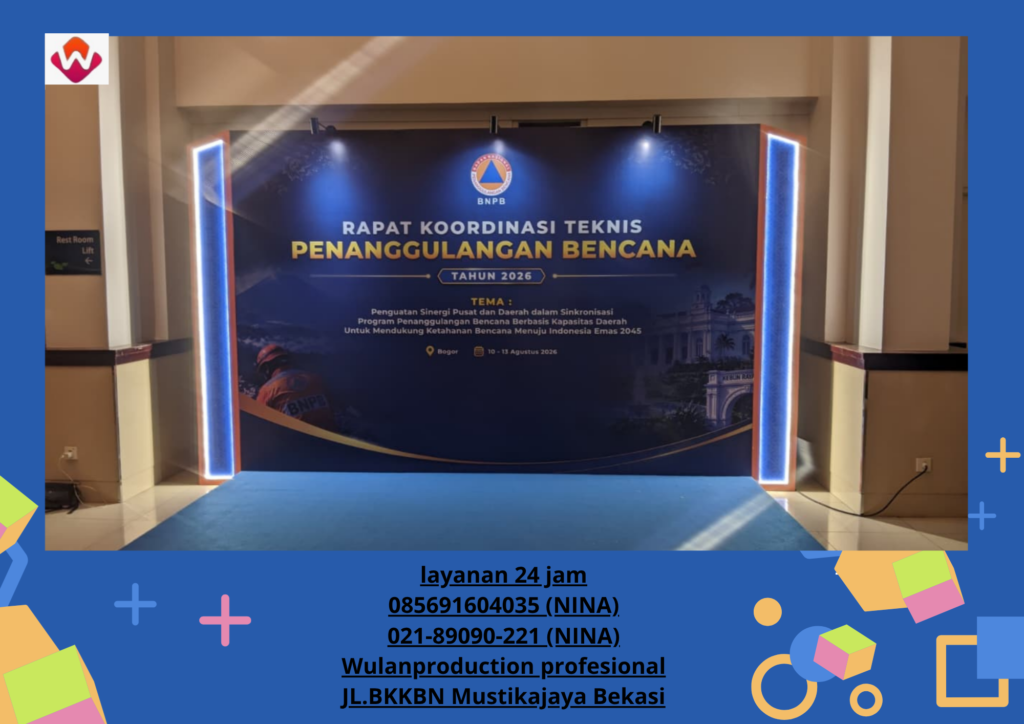 Sewa BACKDROP WINGS LAMPU SPOT LIGHT Bogor 