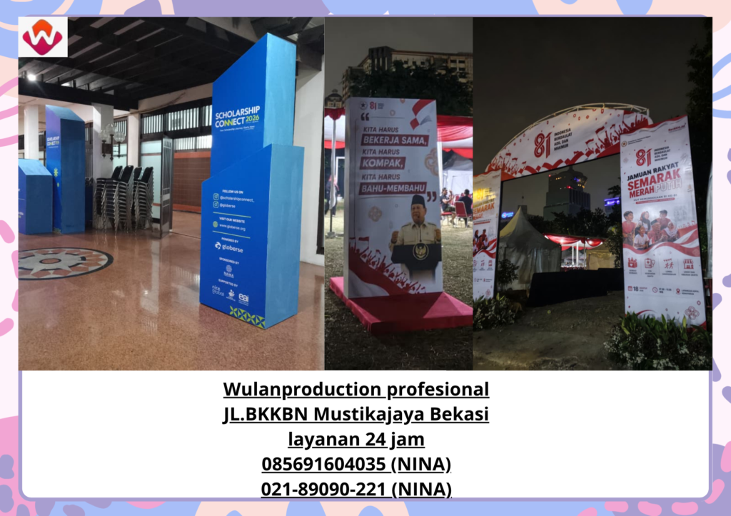 Sewa FASCIA BACKDROP GATE Kemayoran Jakarta