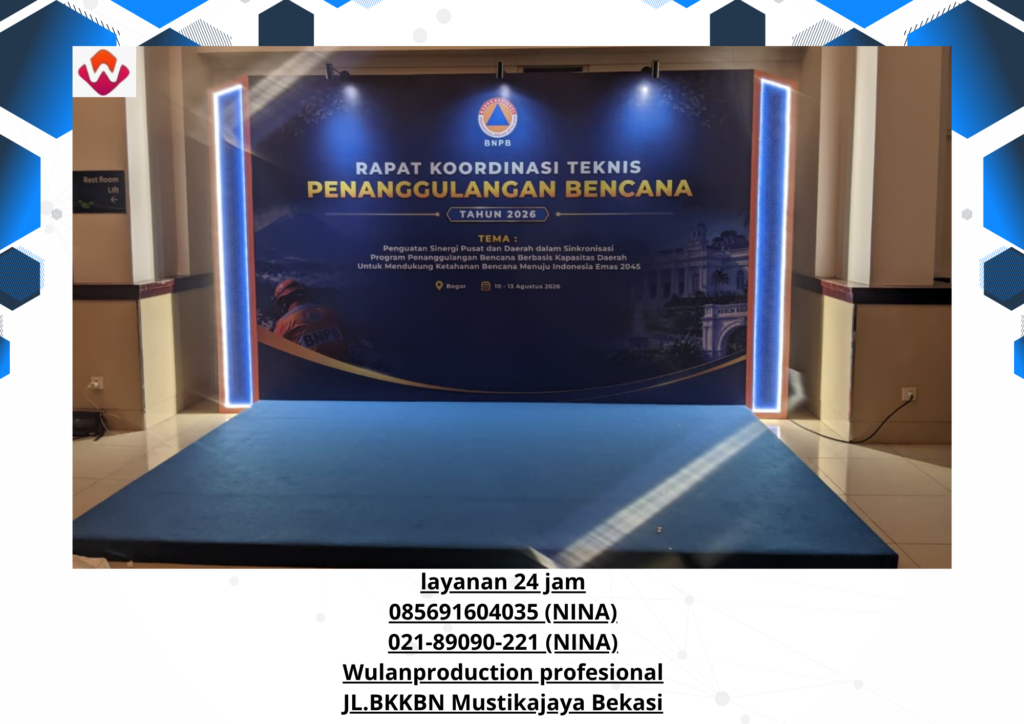 Sewa FLOORING FIN KARPET BACKDROP WINGS LED 