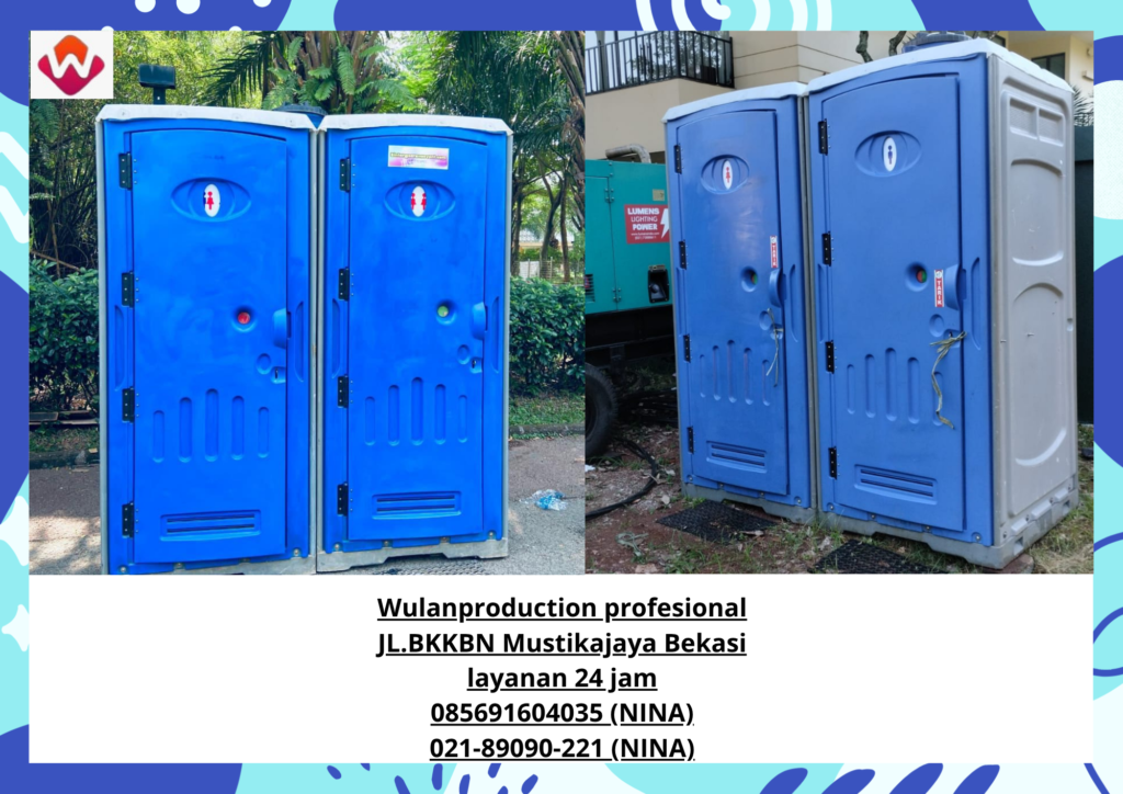 Sewa MEJA KURSI Anak Warna-Warni Dan TOILET Portable Bogor 