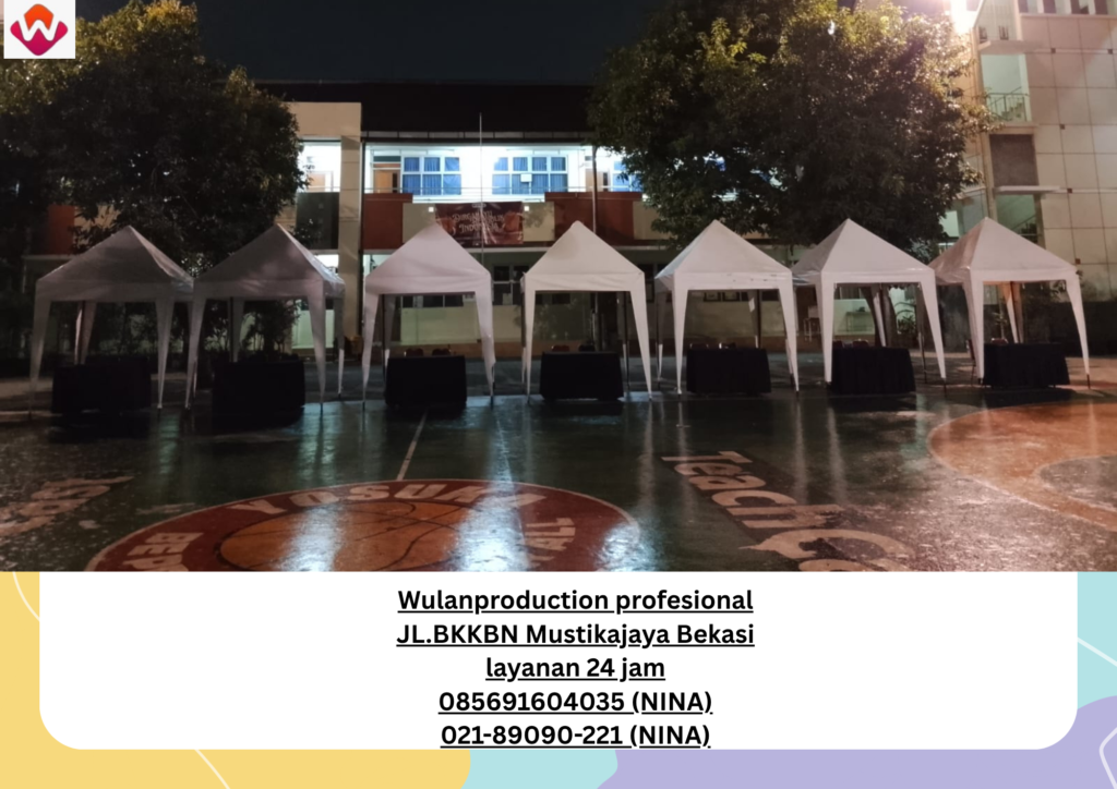 Sewa PANGGUNG KARPET MERAH TENDA BAZAR Karawang