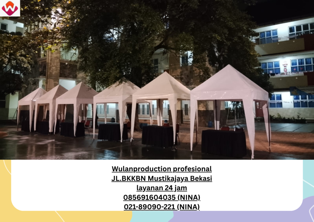 Sewa PANGGUNG KARPET MERAH TENDA BAZAR Karawang
