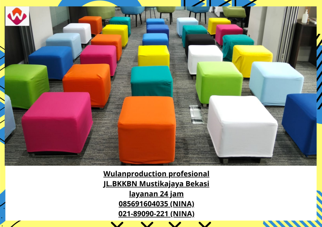Sewa PUFF Aneka warna Dan TENDA RODER Jakarta 