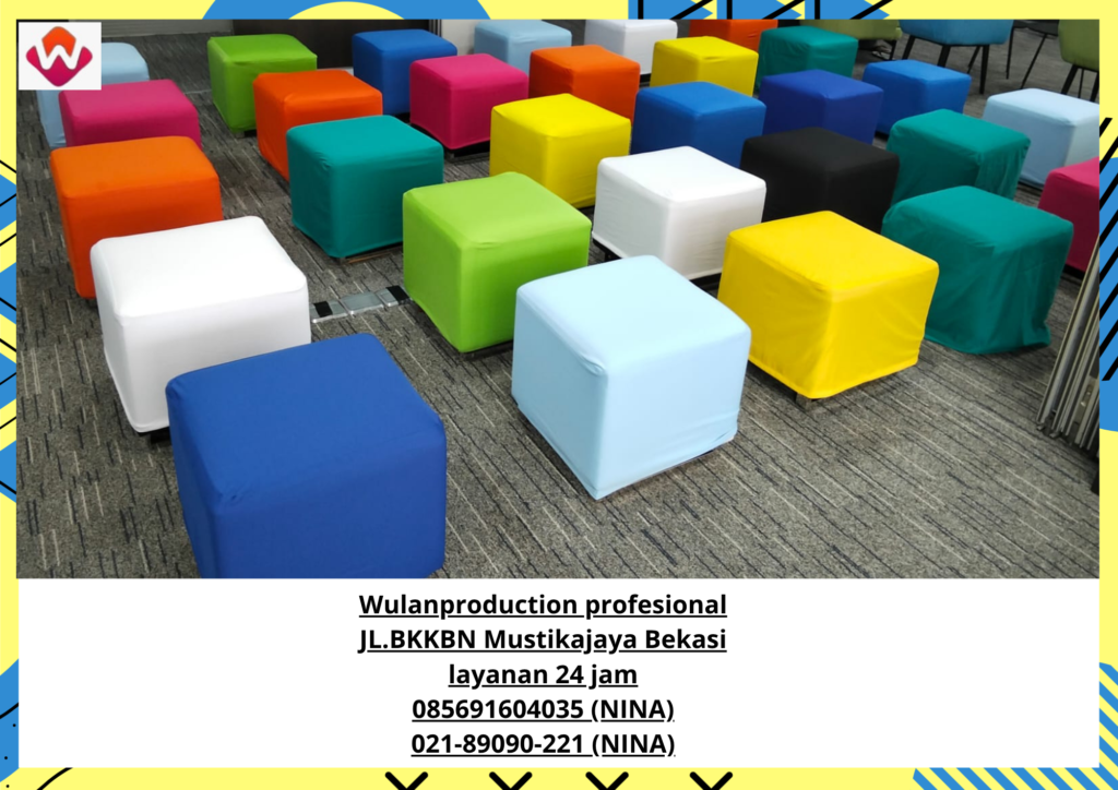 Sewa PUFF Aneka warna Dan TENDA RODER Jakarta 