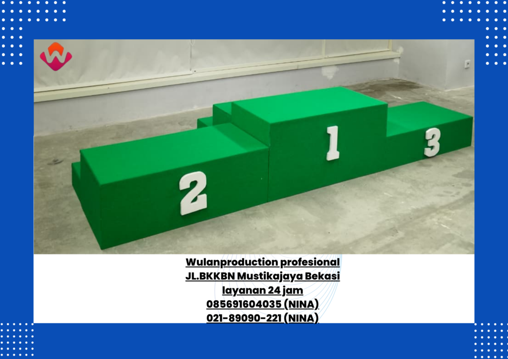 Sewa RUMPUT SINTETIS dan PODIUM JUARA Kuningan Jakarta Selatan