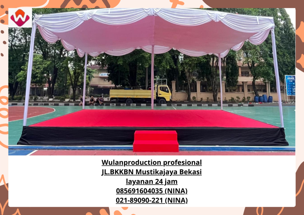 Sewa STAGE Custom KARPET Merah Jakarta