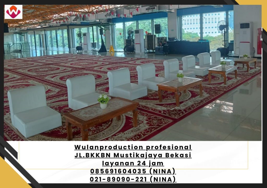 Rental SOFA LESEHAN PUTIH Bekasi (No.HP 085691604035 / 021-89090-221)