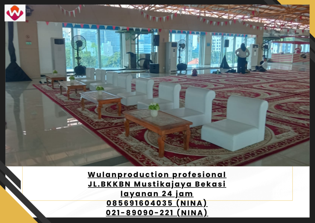 Rental SOFA LESEHAN PUTIH Bekasi (No.HP 085691604035 / 021-89090-221)