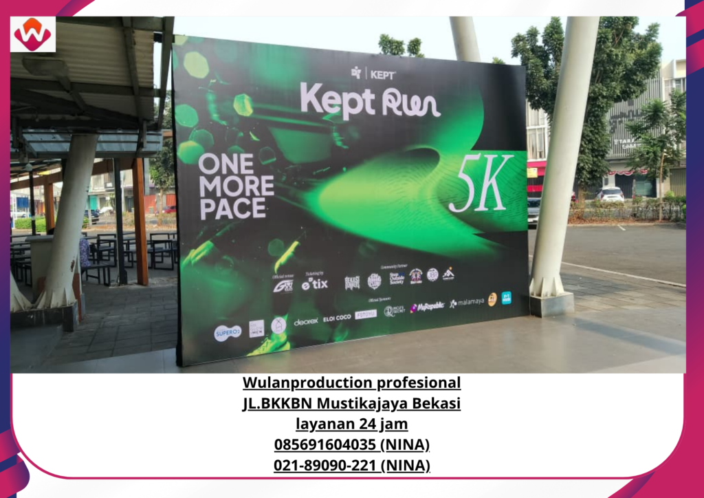 Sewa BACKDROP GW Food Grandwis Bekasi (No.HP 085691604035 / 021-89090-221