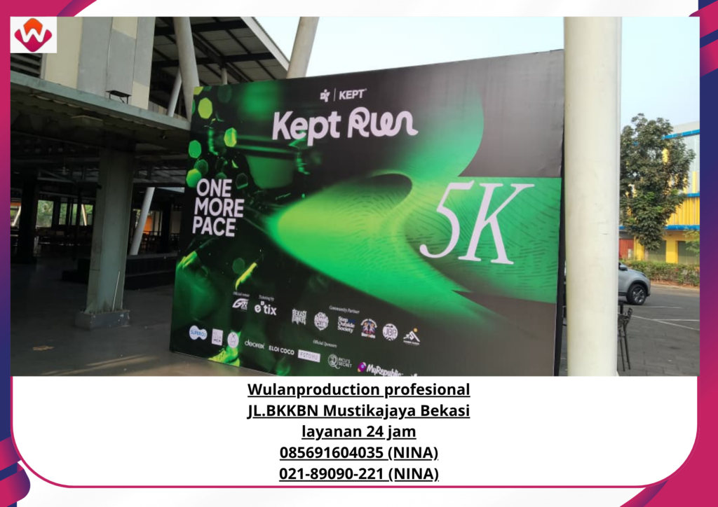 Sewa BACKDROP GW Food Grandwis Bekasi (No.HP 085691604035 / 021-89090-221