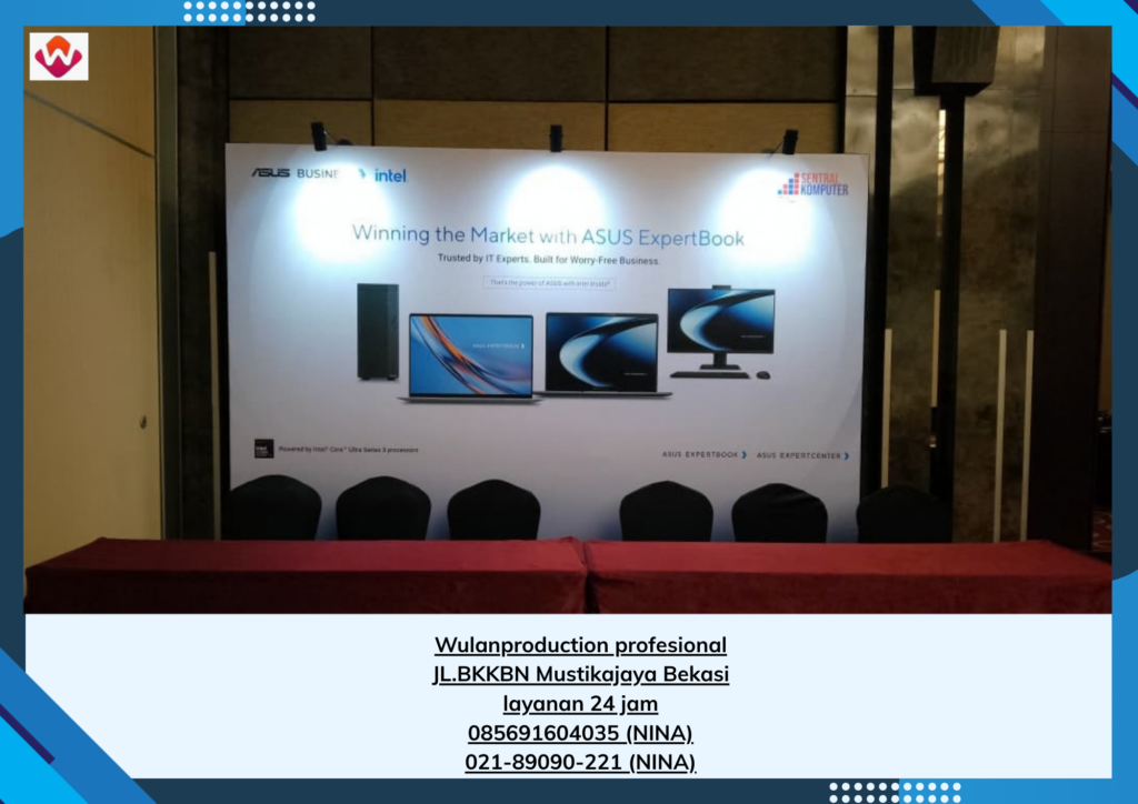 Sewa BACKDROP LAMPU SPOTIGHT Karawang (NO.HP 085691604035 / 021-89090-221)