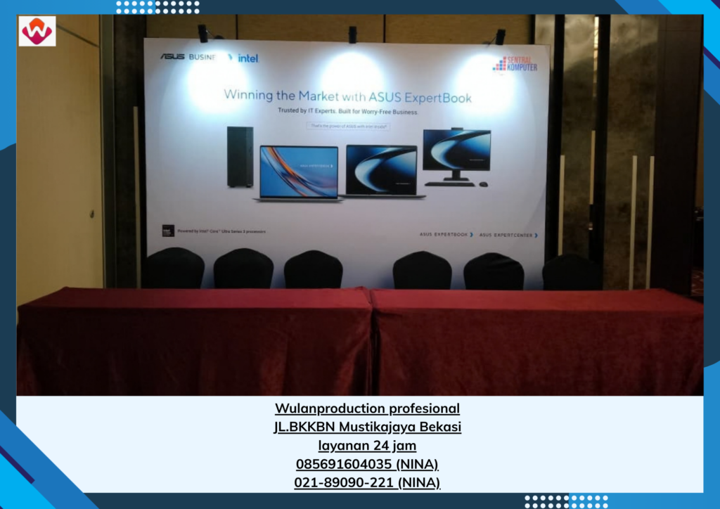 Sewa BACKDROP LAMPU SPOTIGHT Karawang (NO.HP 085691604035 / 021-89090-221)