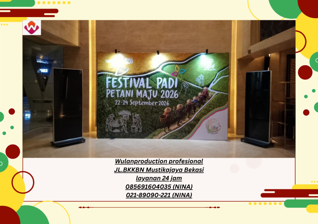 Sewa BACKDROP PHOTO BOOTH Event Hotel Indonesia (NO.HP 085691604035 / 021-89090-221)